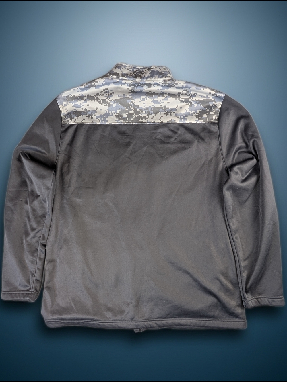 Colosseum Washington State Cougars OHT Jacket Men's XL Camo Grey Zipper Pockets - Picture 2 of 7